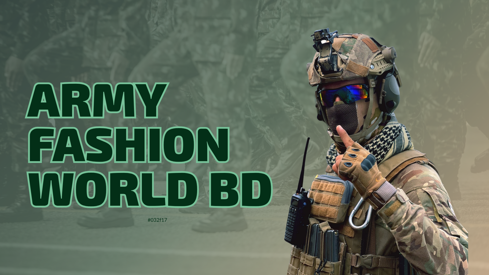 Green Modern Military Power Presentation